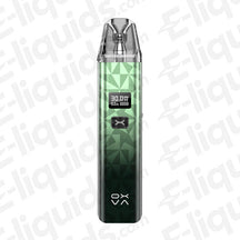 Oxva Xlim Classic Pod Vape Kit in green with display, ideal for beginners and experienced vapers.