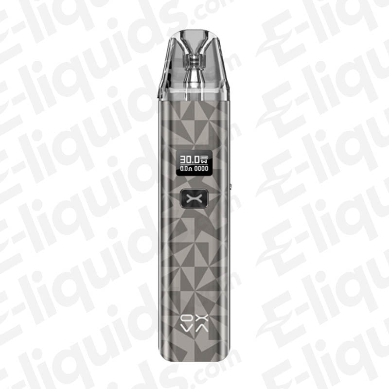 Oxva Xlim Classic Pod Vape Kit with LCD screen and geometric design, perfect for MTL vaping.
