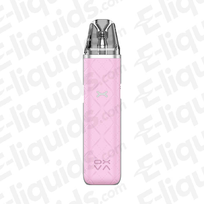OXVA Xlim Go Pod Kit in pink, featuring a sleek design and robust battery for portable vaping.