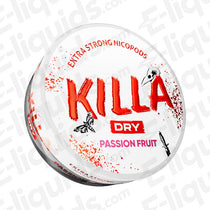 Killa Dry Passionfruit 16.5mg Nicotine Pouches