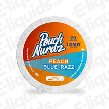 Pouch Nurdz New Peach Blue Razz 12mg Nicotine Pouches