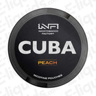 Peach Nicotine Pouches by CUBA