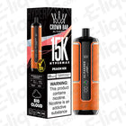 Al Fakher Crown Bar Hypermax 15K Peach Ice Legal Big Puff Disposable Vape