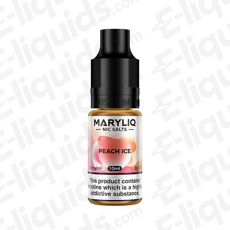 Peach Strawberry Watermelon Ice Nic Salt Vape Juice by Maryliq Peach Strawberry Watermelon Ice Nic Salt Vape Juice by Maryliq