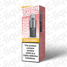 Bloody Bar Crystal 10K 20mg Prefilled Pods Peach Mango