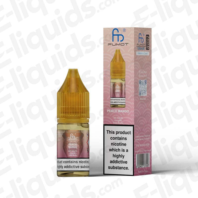 RandM Tornado 7000 Peach Mango 10mg Nic Salt E-liquid