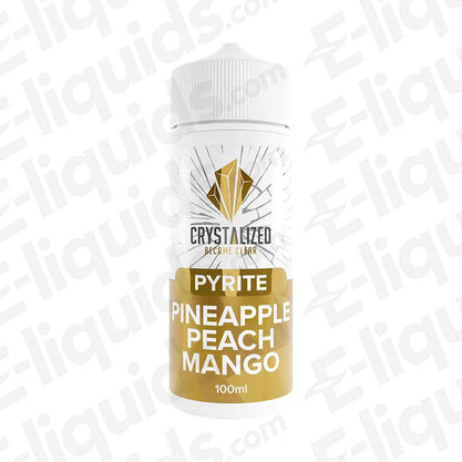 Crystalized Peach Pineapple Mango 100ml Shortfill E-liquid