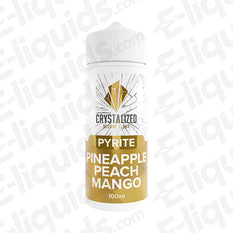 Crystalized Pyrite Peach Pineapple Mango 100ml Shortfill E-liquid