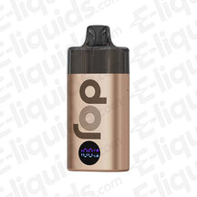 Vaporesso Dojo Blast 6000 Vape Pod Kit in gold with sleek design, perfect for high puff counts.