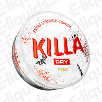 Killa Pear Dry 16.5mg Nicotine Pouches