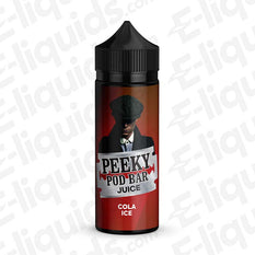 Peeky Pod Bar Cola Ice 50/50 100ml Shortfill