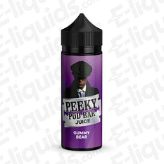 Peeky Pod Bar Gummy Bear 50/50 100ml Shortfill