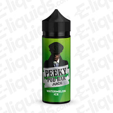 Peeky Pod Bar Watermelon Ice 50/50 100ml Shortfill