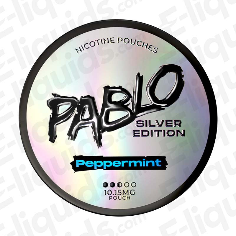 Pablo Silver Edition Peppermint Nicotine Pouches