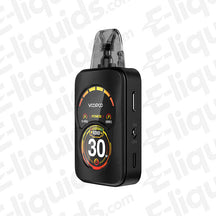 VooPoo Argus A Vape Kit showcasing dual OLED displays and adjustable settings for an enhanced vaping experience.