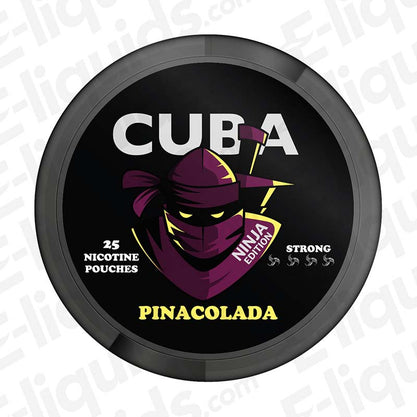 Pinacolada Ninja Nicotine Pouches by CUBA