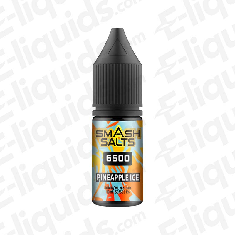 Smash Salts 6500 Pineapple Ice 10mg Nic Salt E-liquid