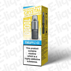 Bloody Bar Crystal 10K 20mg Prefilled Pods Pineapple Ice