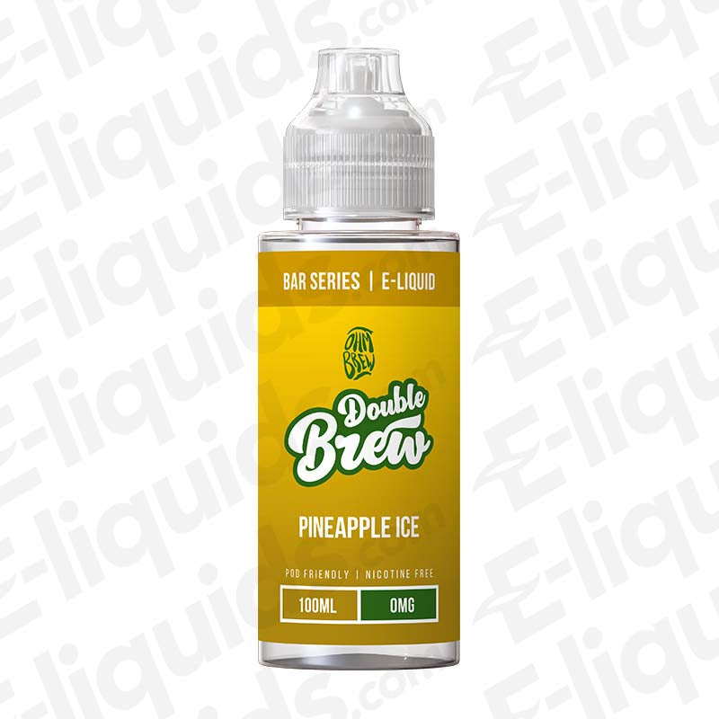 Ohm Brew Double Brew Pineapple Ice 100ml Shortfill E-liquid