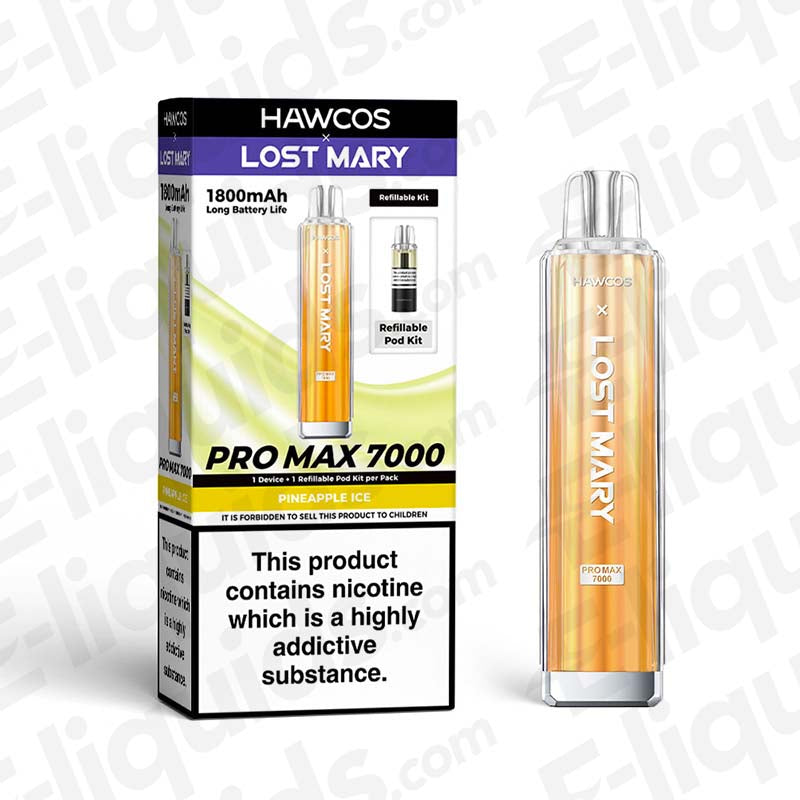 HAWCOS x Lost Mary Pro Max 7000 Berry Prefilled Pod Kit HAWCOS x Lost Mary Pro Max 7000 Berry Prefilled Pod Kit