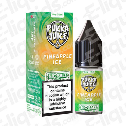 pineapple ice pukka juice