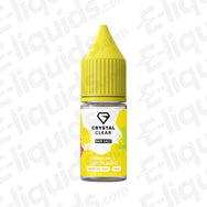 Pineapple Lemon Burst Nic Salt E-liquid by Crystal Clear Bar Salts in a yellow bottle with vibrant design.