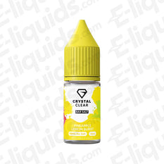 Pineapple Lemon Burst Nic Salt E-liquid by Crystal Clear Bar Salts