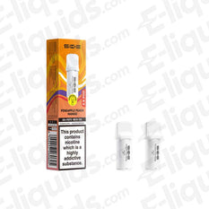 SKE 600 Pro Pineapple Peach Mango Prefilled Pod (Pack of 2)