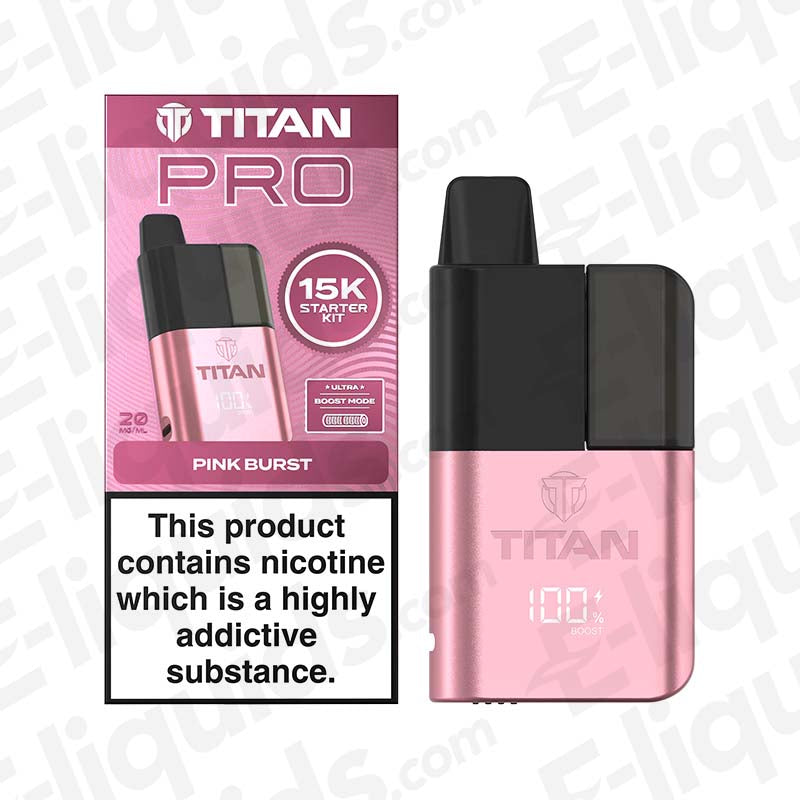 Titan Pro Pink Burst 20mg Prefilled Pod Kit
