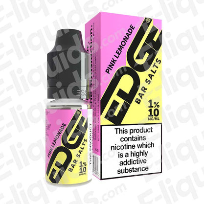 EDGE Bar Salts Pink Lemonade 10mg Nic Salt E-liquid