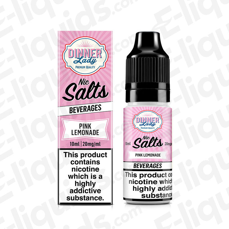 Dinner Lady Beverages Pink Lemonade 20mg Nic Salt E-liquid