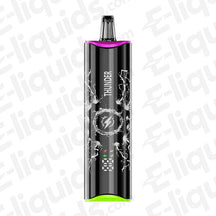 NEXEL Thunder Prefilled Pod Kit features sleek black design with vibrant accents, lightning graphic, and ergonomic shape.
