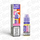 Lost Mary Nic Salt Vape Juice Pink Lemonade 10ml bottle and packaging with 5mg strength label.
