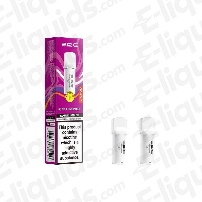 Pink Lemonade SKE Crystal Prefilled Pod Kits Pink Lemonade SKE Crystal Prefilled Pod Kits