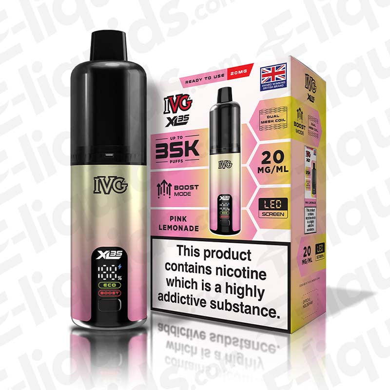 IVG XL 35 Pink Lemonade Prefilled Pod Kit