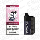 Titan 10K Pink Raspberry Legal Big Puff Disposable Vape