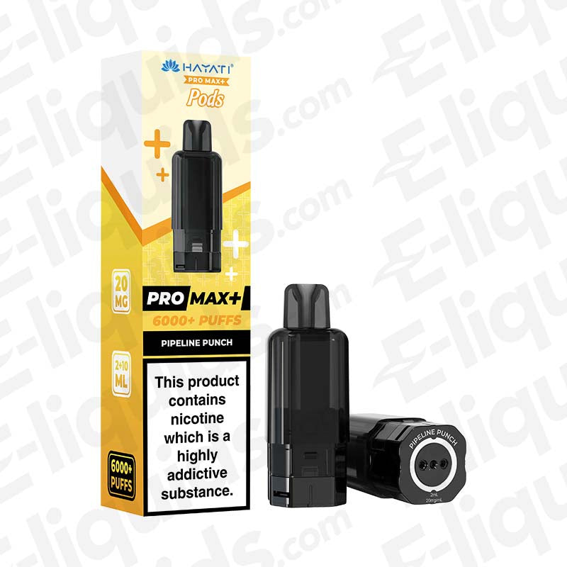 Hayati Pro Max+ Pipeline Punch 20mg Prefilled Pods