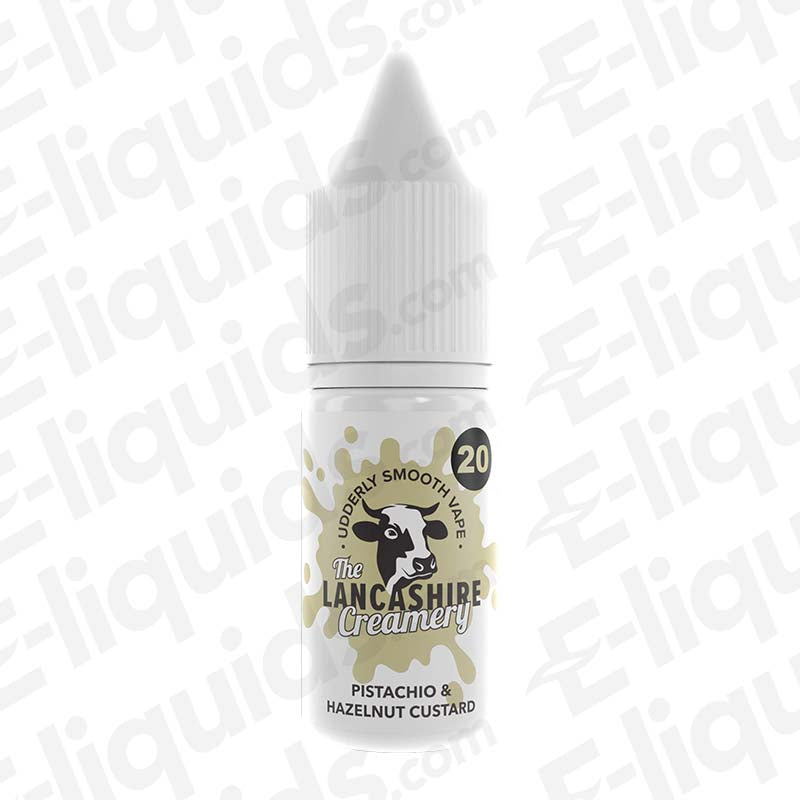 Lancashire Creamery Pistachio Hazelnut 20mg Nic Salt E-liquid