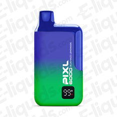 PIXL 6000 Blue Razz Lemonade Legal Big Puff Disposable Vape