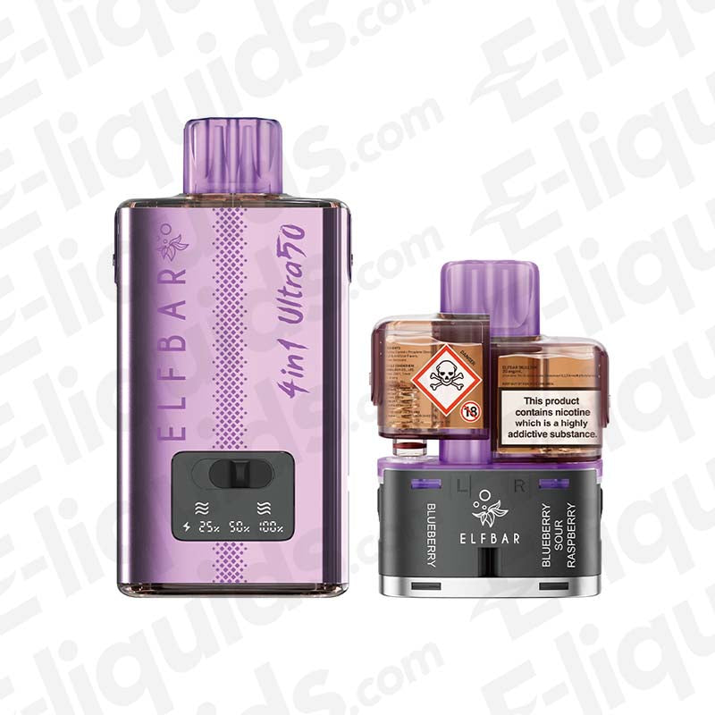 ELFBAR Ultra50 20mg Prefilled Pod Kit Purple Edition
