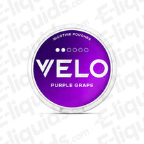 VELO Purple Grape 10mg Nicotine Pouches Smoke and Tobacco Free Alternative