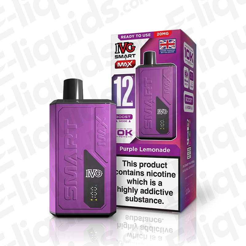 IVG Smart Max Purple Lemonade Prefilled Pod Kit