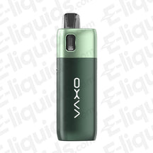 Oxva Oneo Pod Vape Kit in sleek green design, featuring adjustable power and modern aesthetics for an enhanced vaping experience.