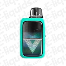 Lost Vape Ursa Epoch Vape Pod Kit in teal, featuring a sleek design for MTL and RDL vaping.
