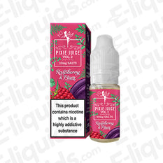 Raspberry Plum Vol 2 Nic Salt E-liquid by Pixie Juice