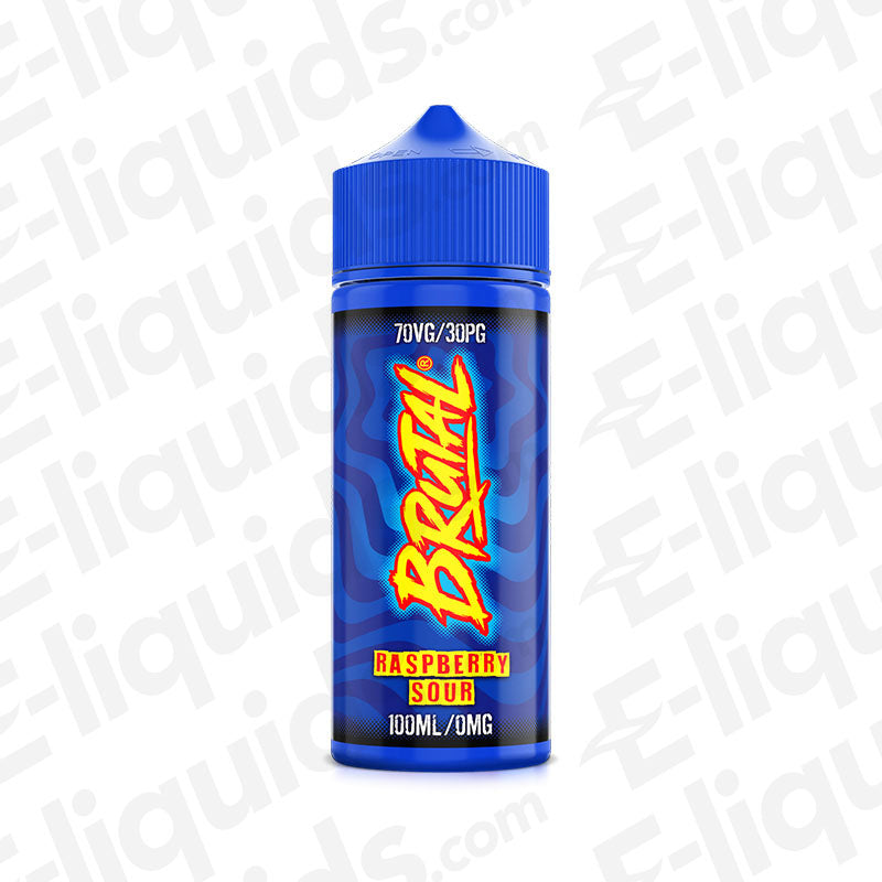 BRUTAL Sour Strawberry Bubblegum 100ml Shortfill Vape Juice BRUTAL Sour Strawberry Bubblegum 100ml Shortfill Vape Juice