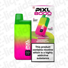 PIXL 8000 20mg Prefilled Pod Kit Raspberry Watermelon