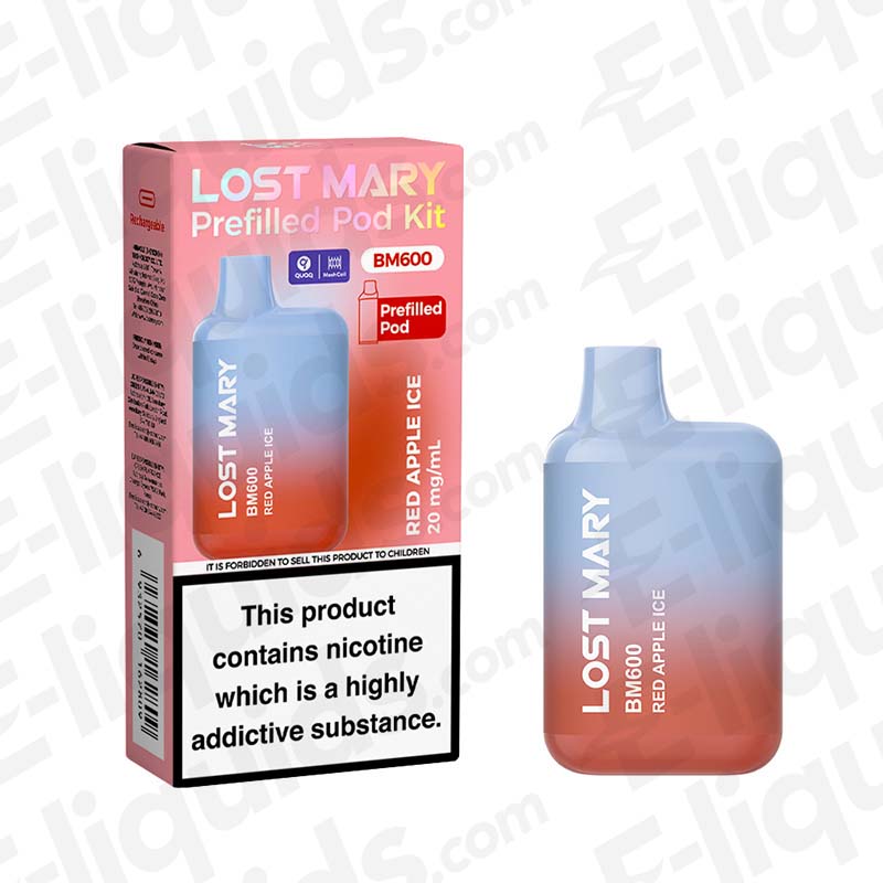 Lost Mary BM600 Prefilled Pod Kit | Rechargeable Lost Mary BM600 Prefilled Pod Kit | Rechargeable