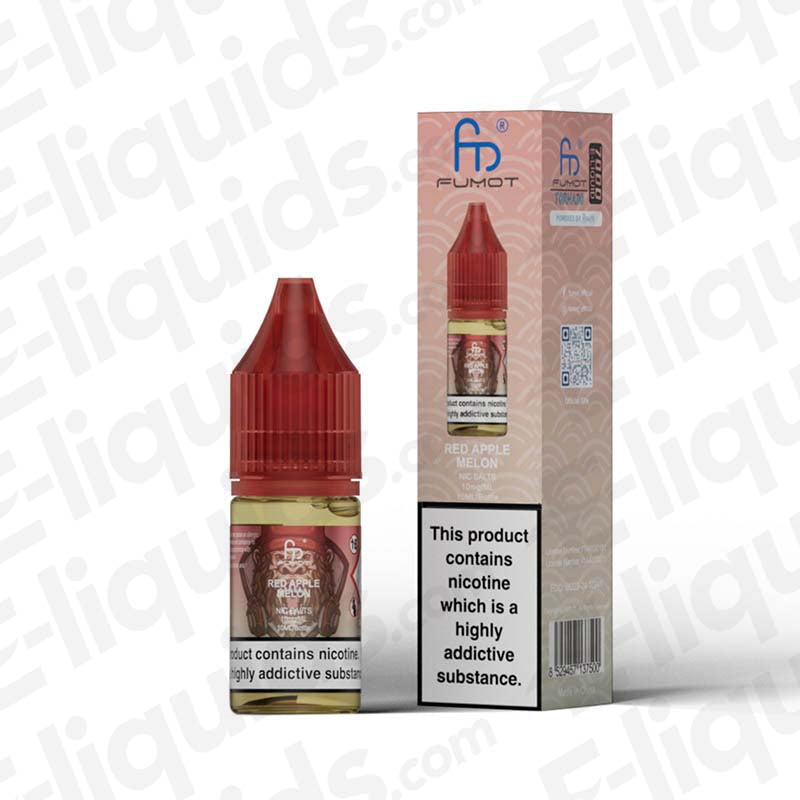 RandM Tornado 7000 Red Apple Melon 10mg Nic Salt E-liquid