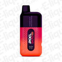 PIXL Duo Legal Big Puff Disposable Vape with Next Gen Twist Tech and 850mAh battery in vibrant design.